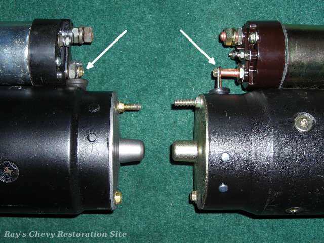 chevy 350 starter solenoid wiring diagram