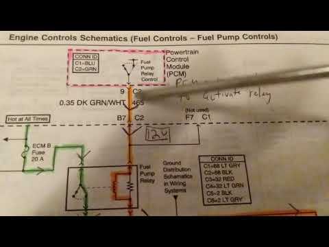 chevy s10 fuel pump wiring diagram