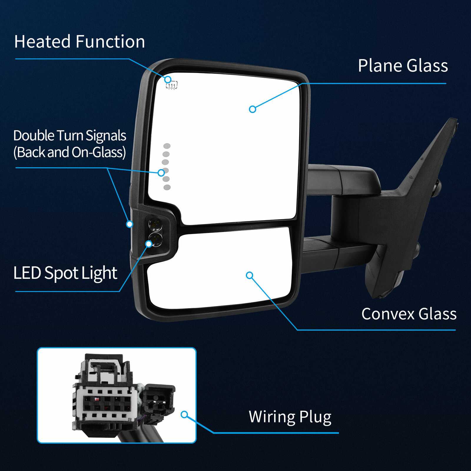 chevy tow mirror wiring diagram