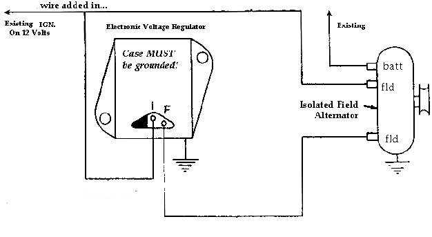 chevy voltage regulator wiring diagram