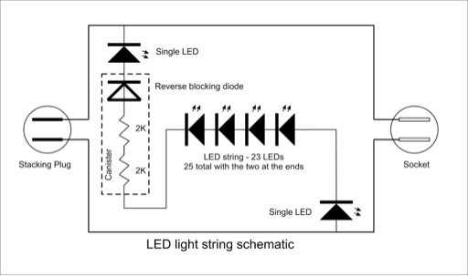 christmas light wiring diagram 3 wire