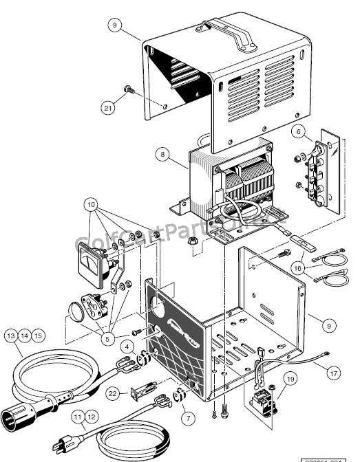 club car battery charger wiring diagram