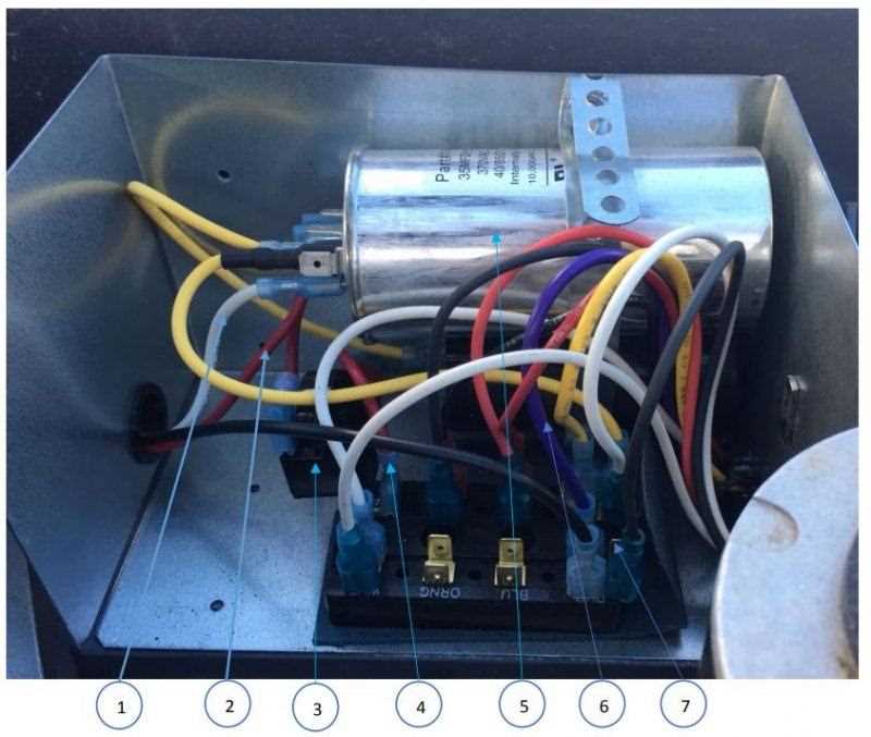 coleman air conditioner wiring diagram