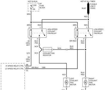 cooling fan wiring diagram