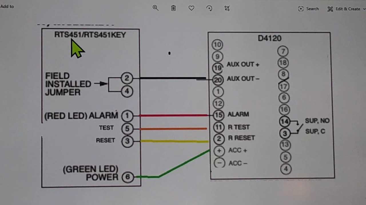 d4120 duct detector wiring diagram