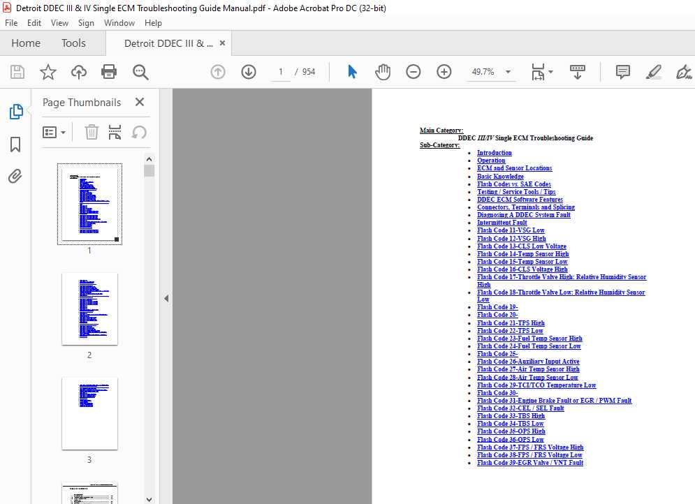 ddec 3 ecm wiring diagram