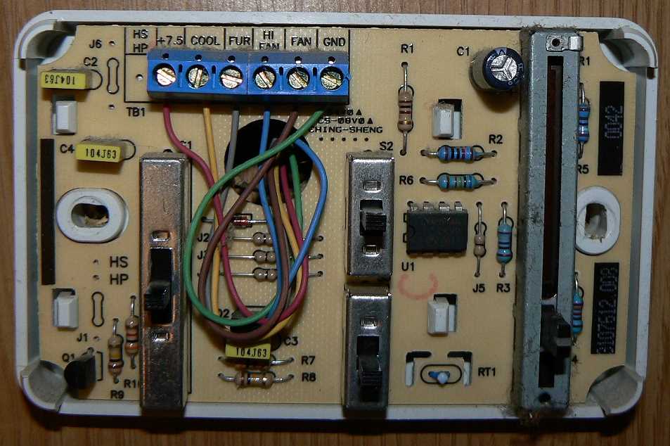 dometic thermostat wiring diagram