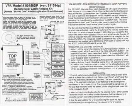 door popper wiring diagram