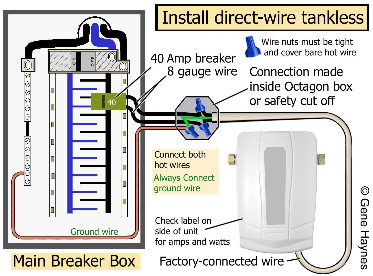 electric hot water wiring diagram