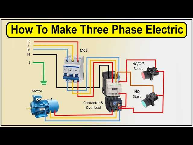 electric motor wiring diagrams