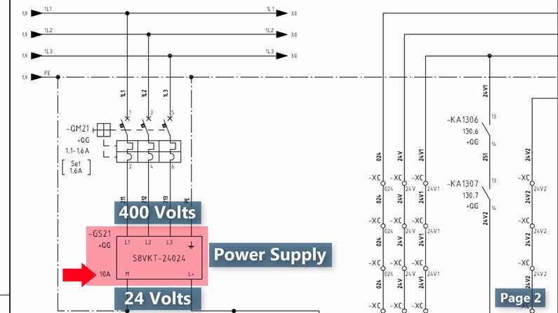 electric panel wiring diagram