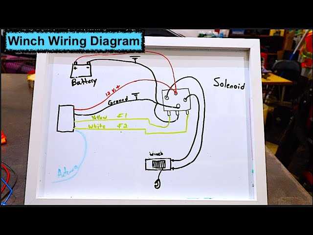 electric winch wiring diagram