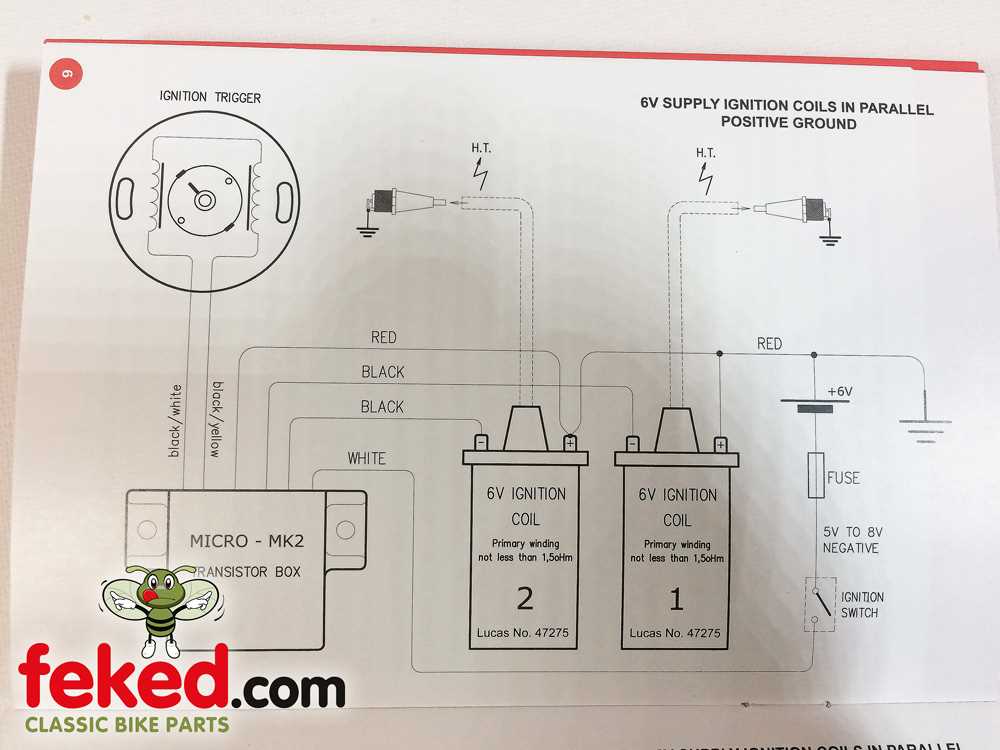 electronic ignition coil wiring diagram