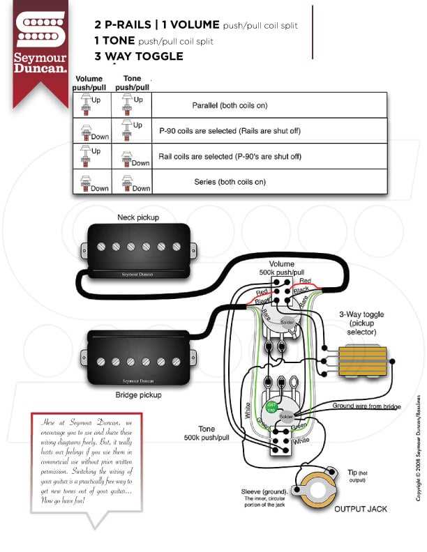 emg wiring diagram 1 volume no tone