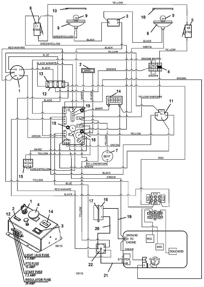 exmark starter solenoid wiring diagram