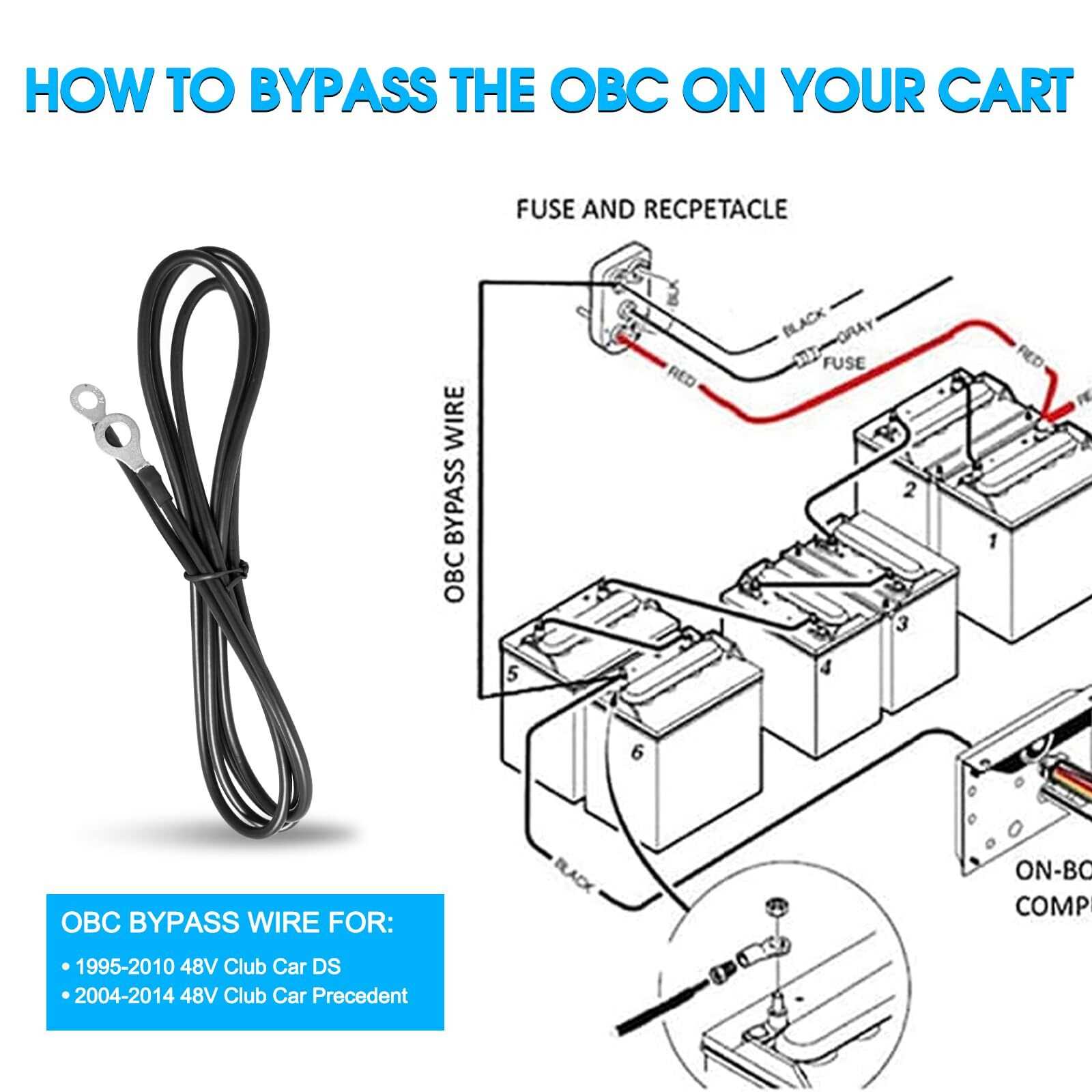 ezgo txt 48v 48 volt golf cart battery wiring diagram