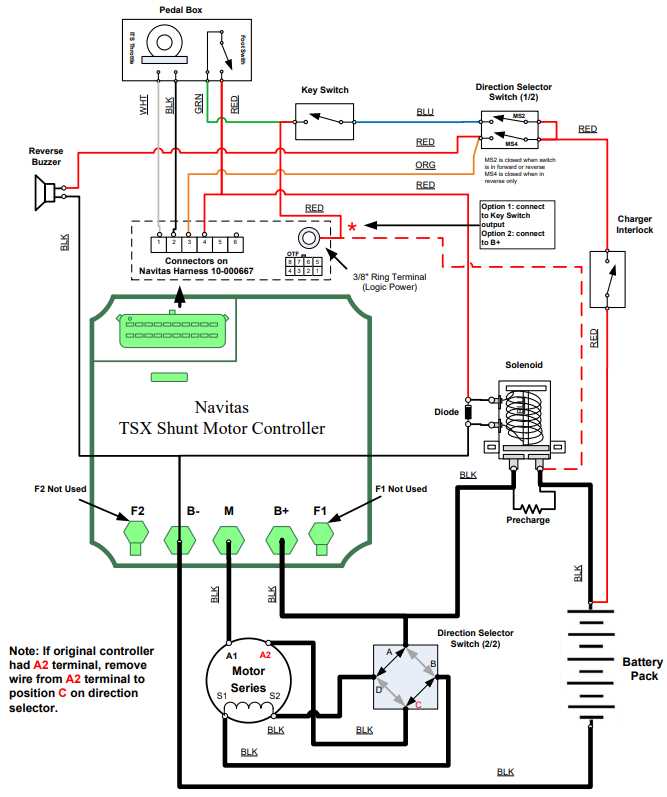 ezgo wiring diagram 36 volt