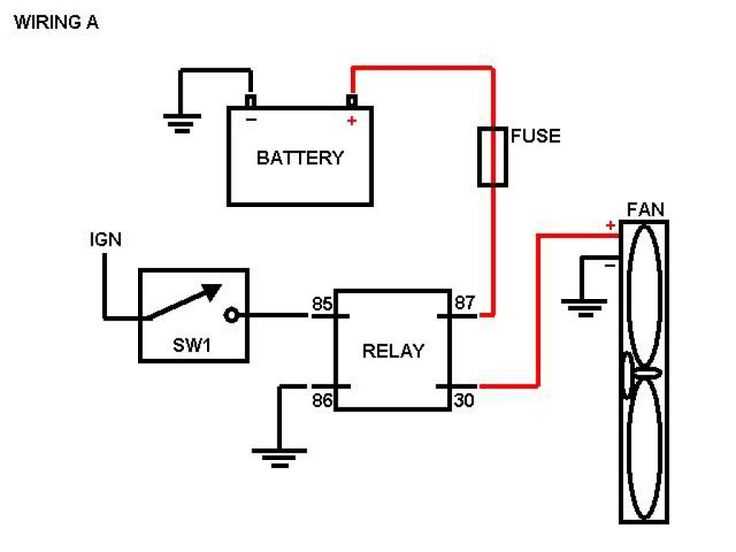 fan relay wiring diagram