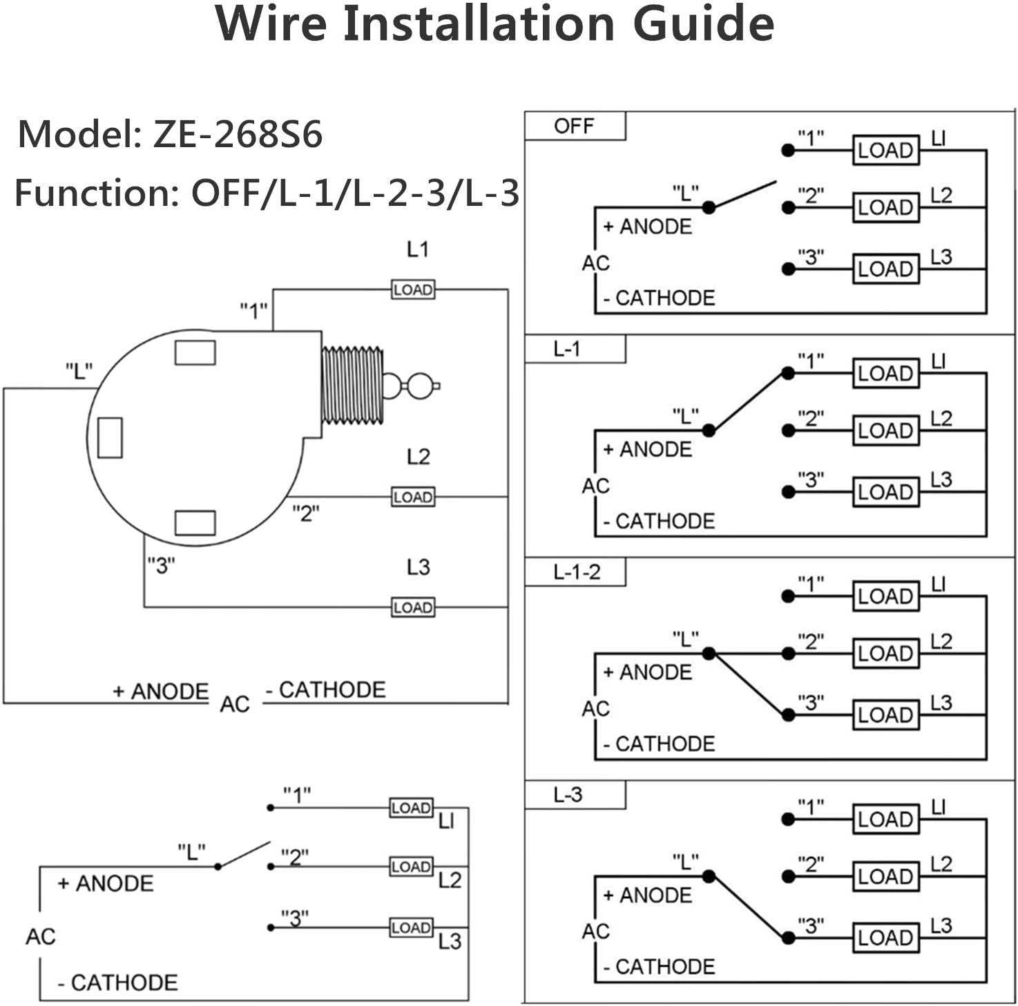 fan switch wiring diagram