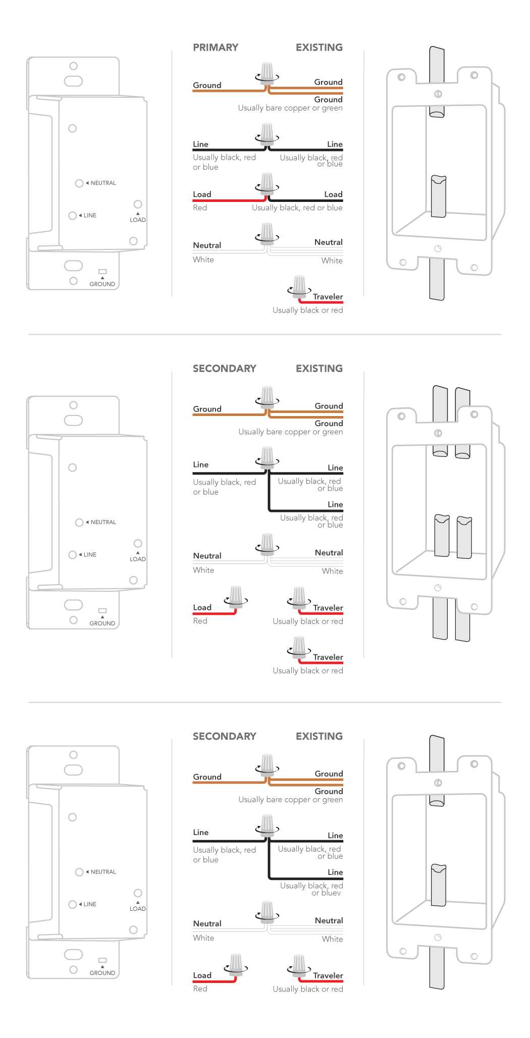 feit dimmer switch wiring diagram