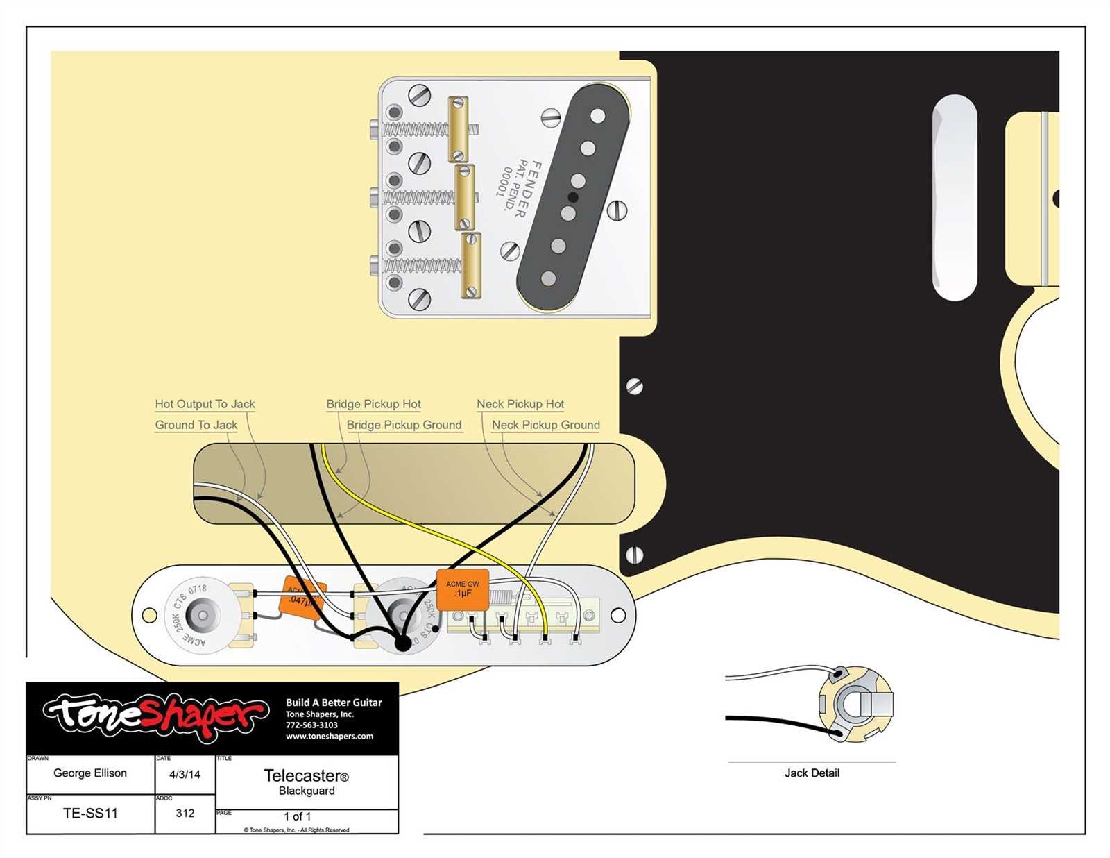 ffender jaguar wiring diagram