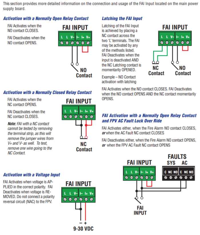 fire alarm relay wiring diagrams