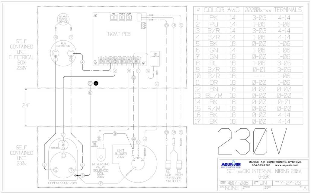 first company air handler wiring diagram