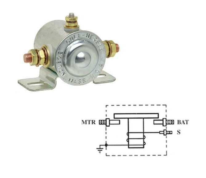 ford 3 pole starter solenoid wiring diagram