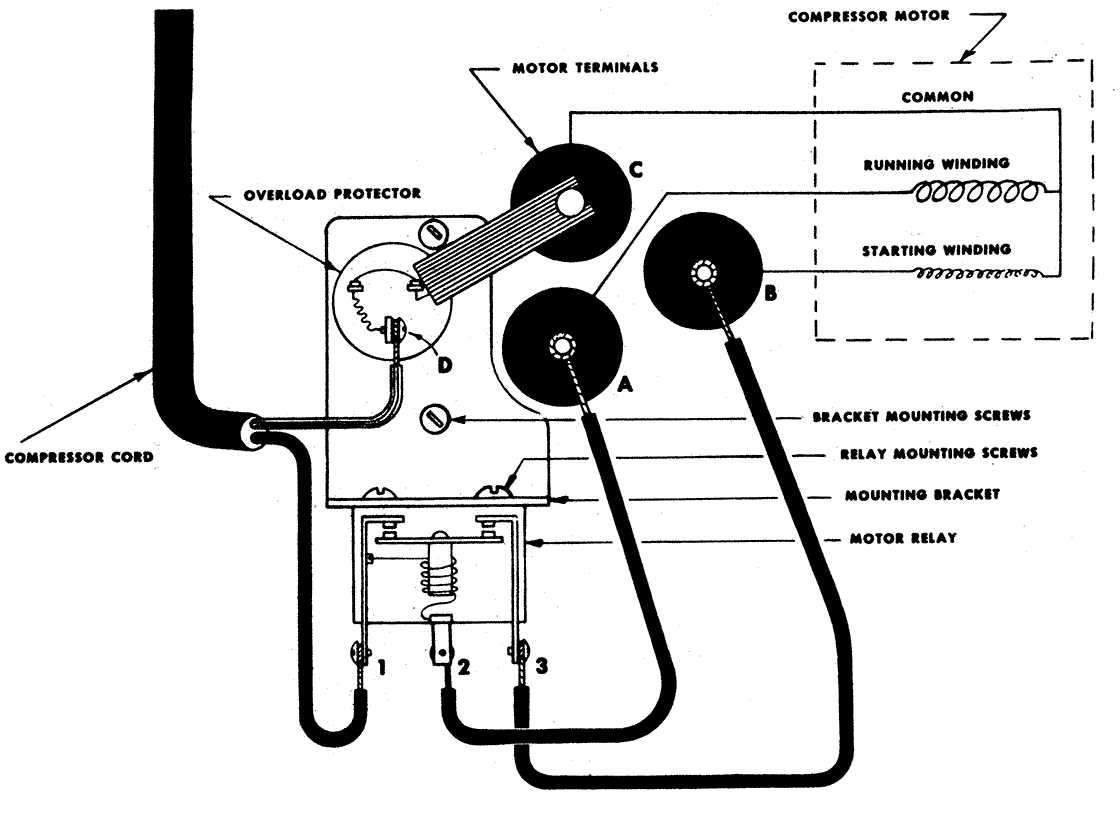 freezer wiring diagram