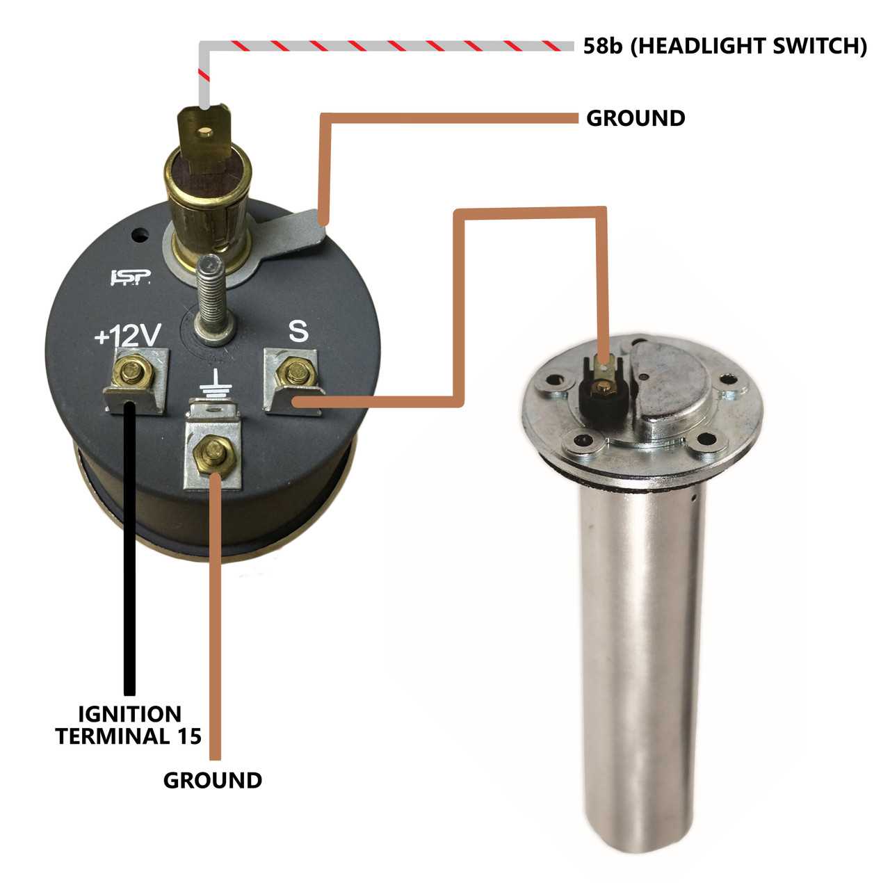 fuel sender fuel gauge wiring diagram