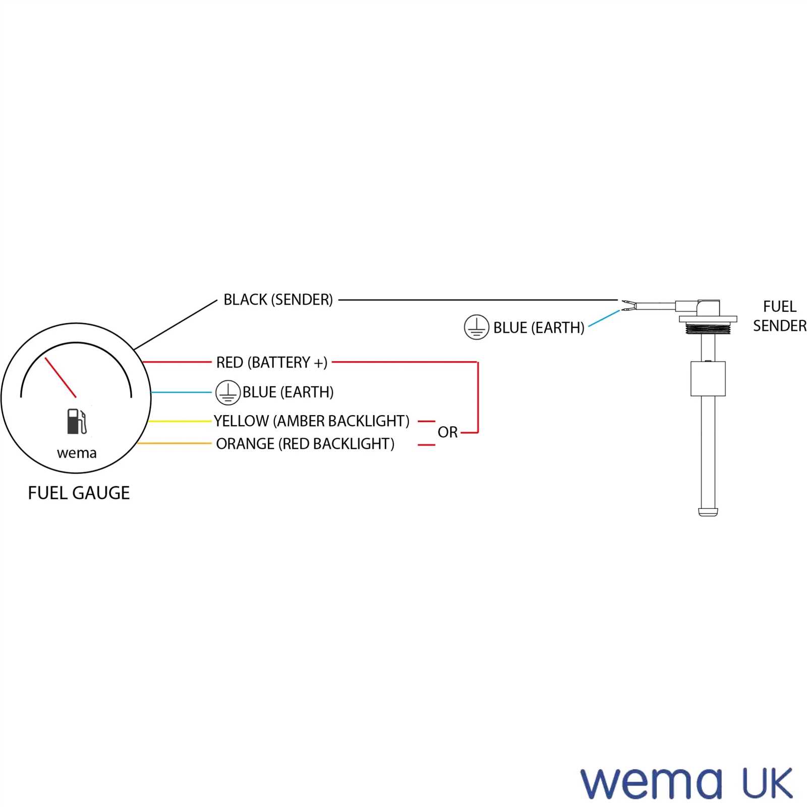 fuel sender wiring diagram