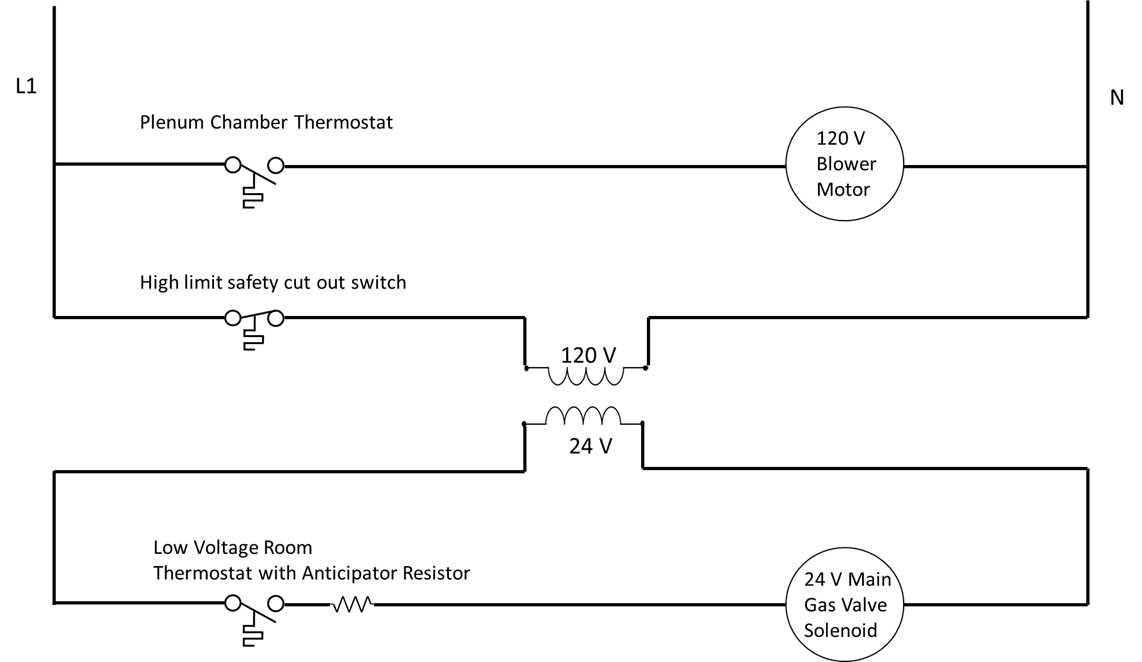 gas boiler wiring diagram