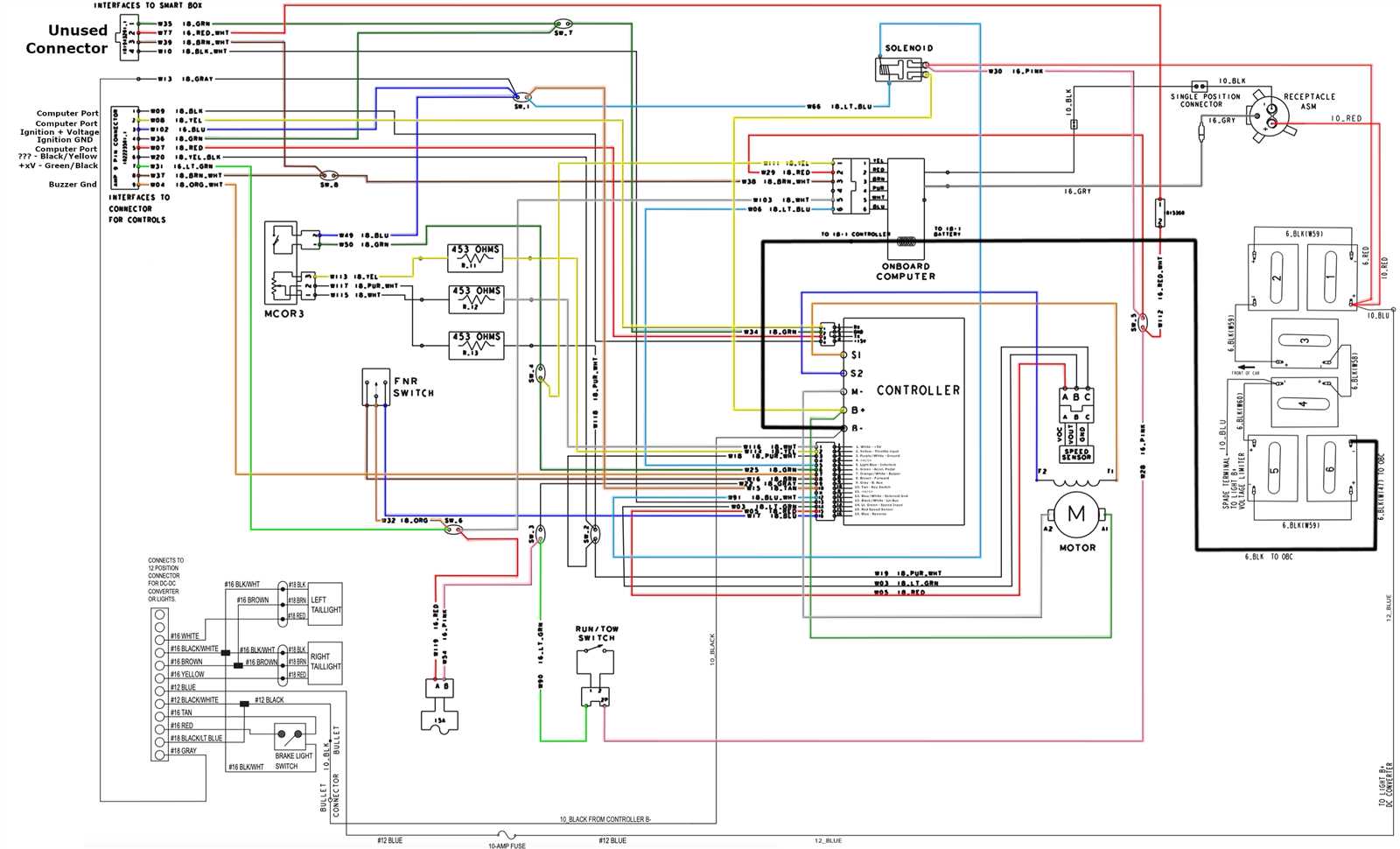 gasoline engine club car wiring diagram gas