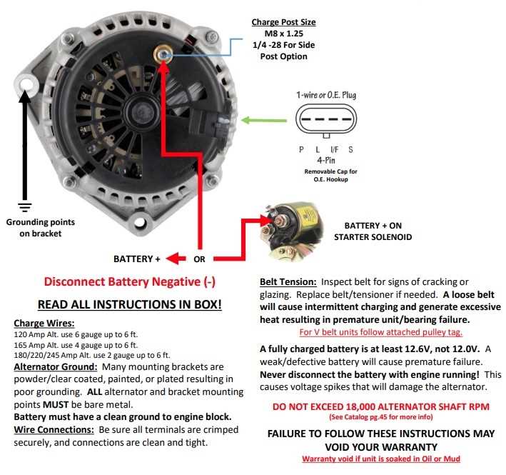 gm 2 wire alternator wiring diagram