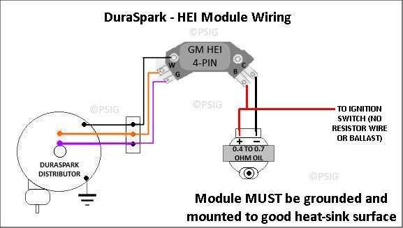 gm hei distributor wiring diagram