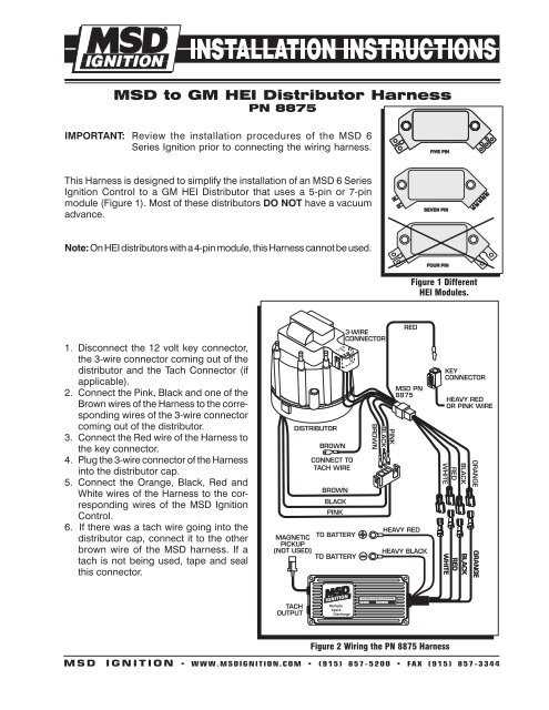 gm hei wiring diagram