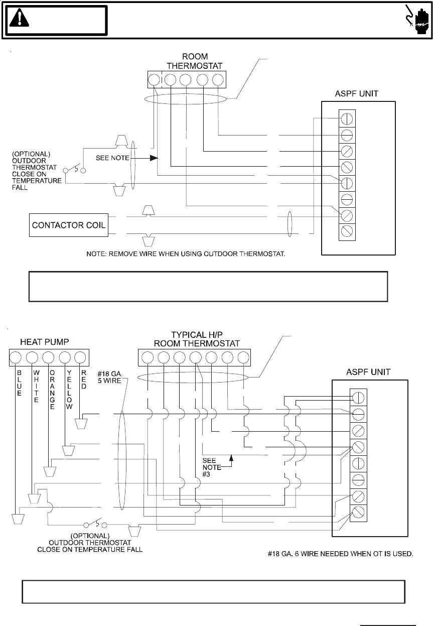 goodman air conditioner wiring diagram