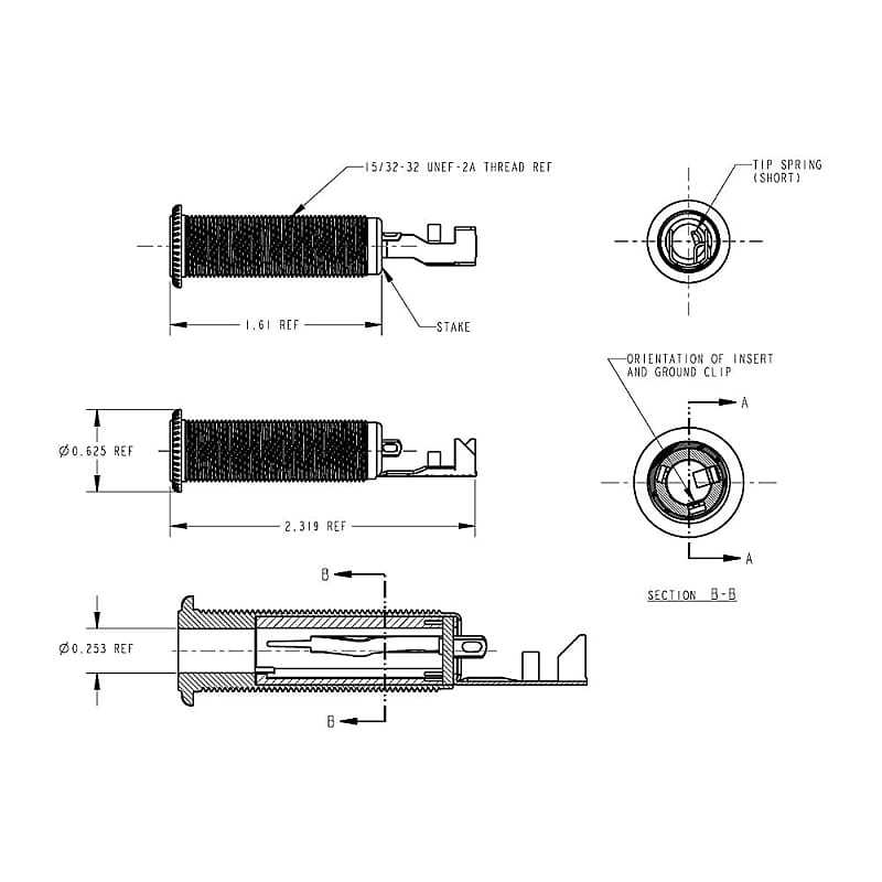 guitar barrel jack wiring diagram