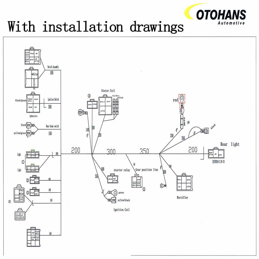 gy6 wiring harness diagram