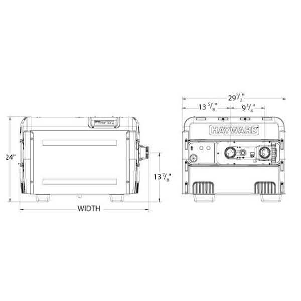 hayward pool heater wiring diagram