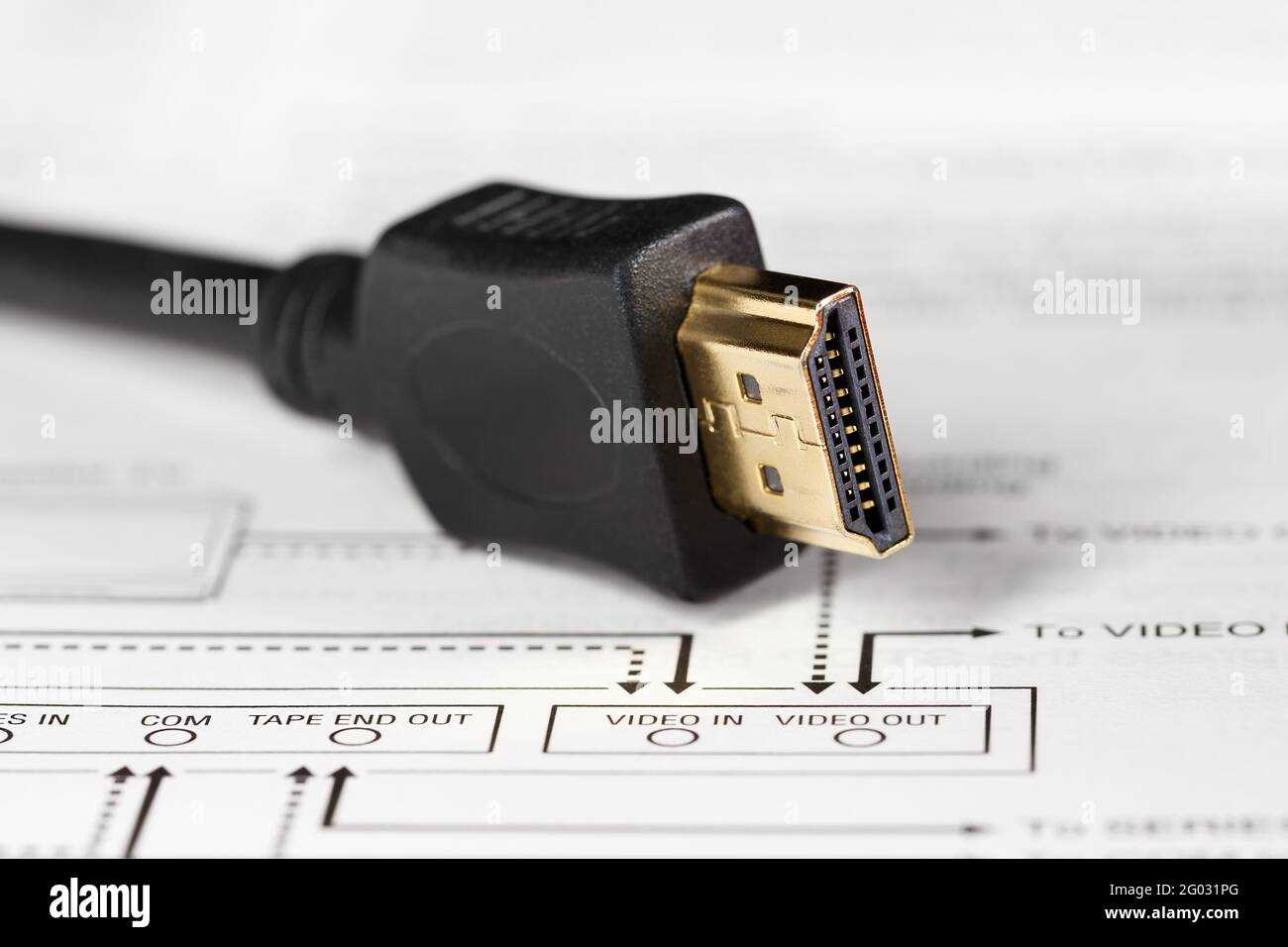 hdmi cable wiring diagram