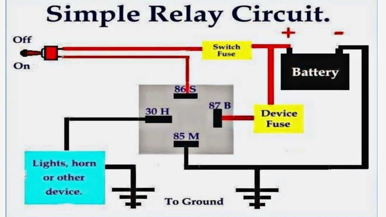 horn wiring diagram