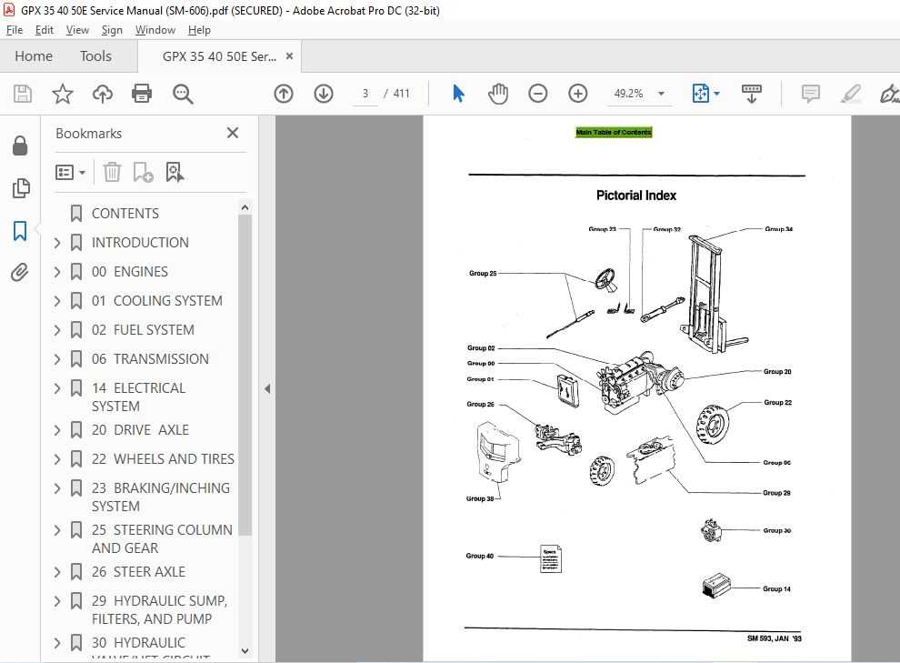 ignition clark forklift wiring diagram