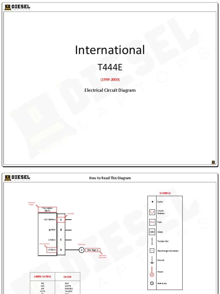 international 4700 wiring diagram