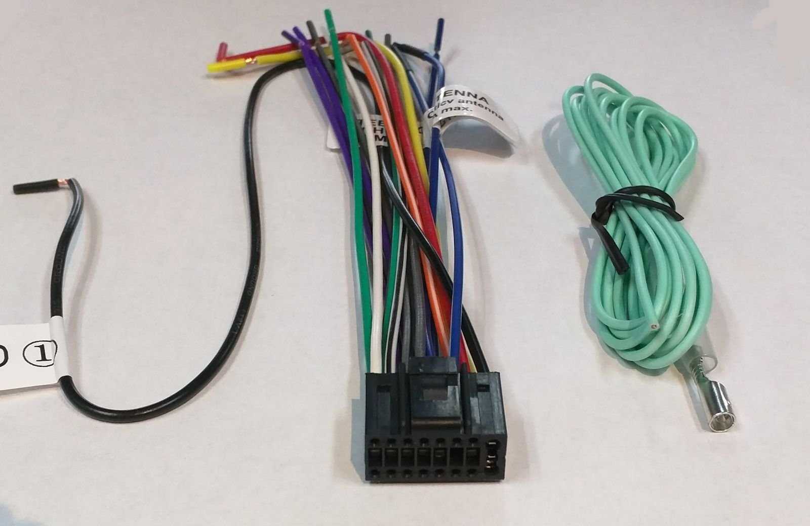 jvc wiring harness diagram