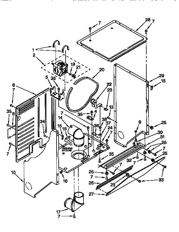 kenmore dryer wiring diagram