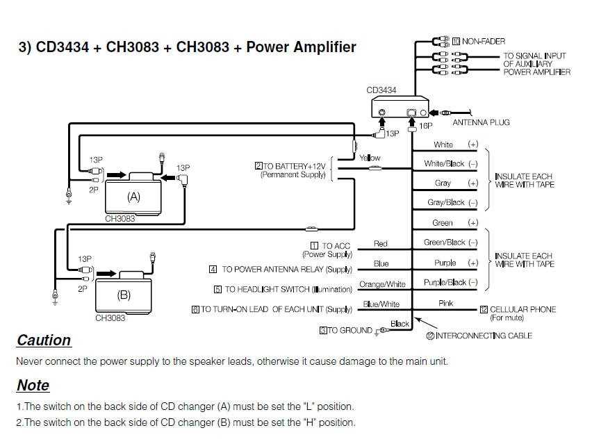 kenwood car radio wiring diagram