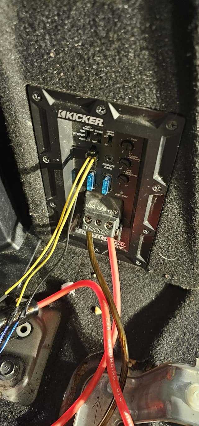 kicker bass station wiring harness diagram