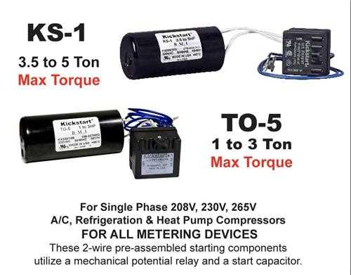 kickstart hard start kit wiring diagram