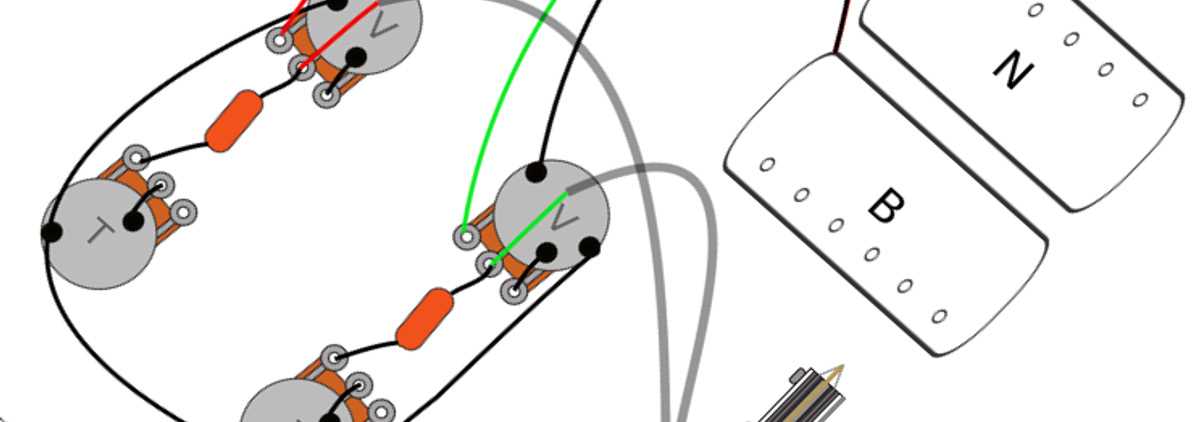 les paul wiring diagram 50s